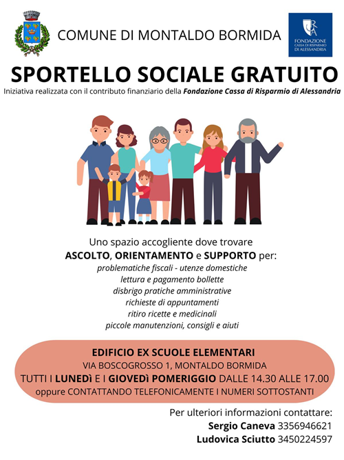 Sportello Sociale Gratuito